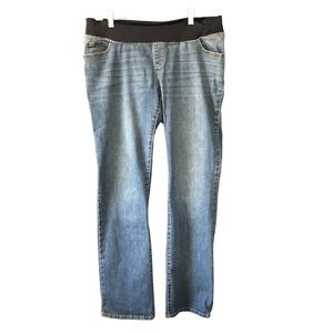 Liz Lange Blue Boot Cut Jeans